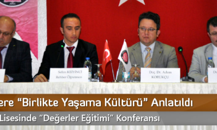 Öğrencilere “Birlikte Yaşama Kültürü” Anlatıldı