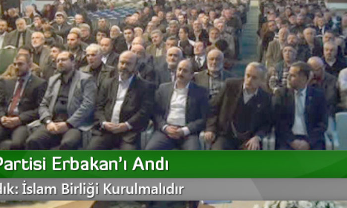 Saddet Partisi Erbakan’ı Andı