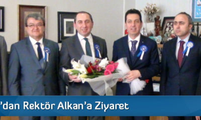 SMMMO’dan Rektör Alkan’a Ziyaret