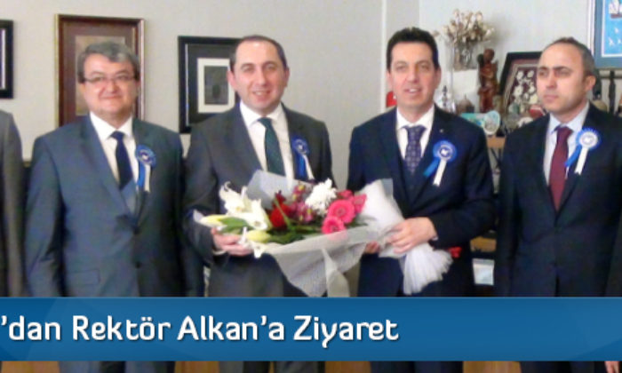 SMMMO’dan Rektör Alkan’a Ziyaret