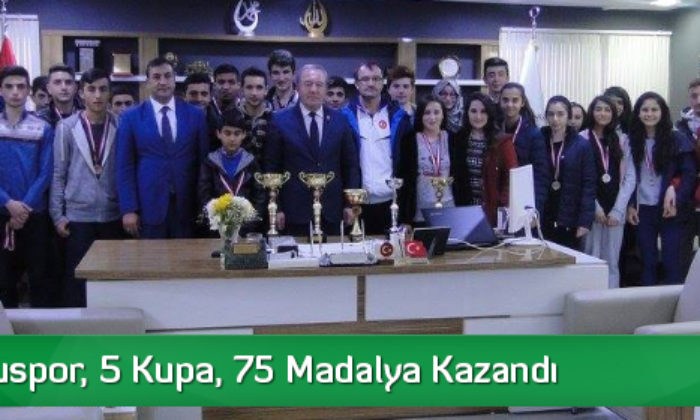 Sungurluspor, 5 Kupa, 75 Madalya Kazandı