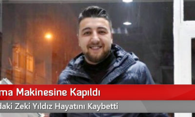 Yem Karma Makinesine Kapıldı