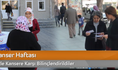 1-7 Nisan Ulusal Kanser Haftası