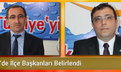 AK Parti Osmancık ve İskilip İlçe Başkanları Belirlendi