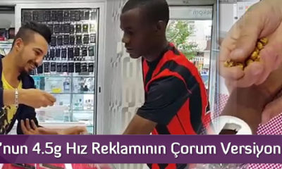 4,5 G Reklamının Çorum Versiyonu