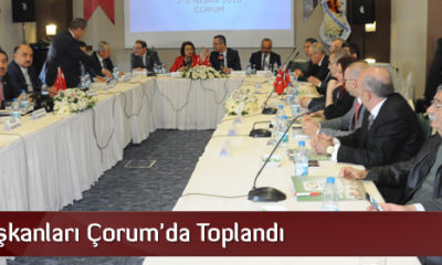 Baro Başkanları Çorum’da Toplandı