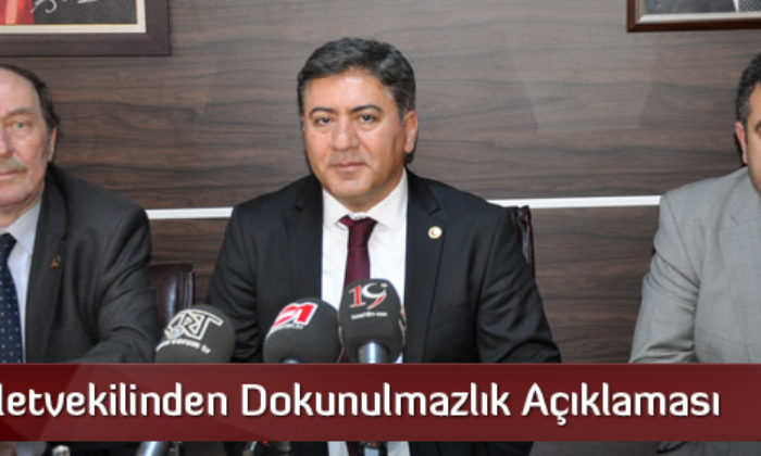 CHP Milletvekilinden Dokunulmazlık Açıklaması