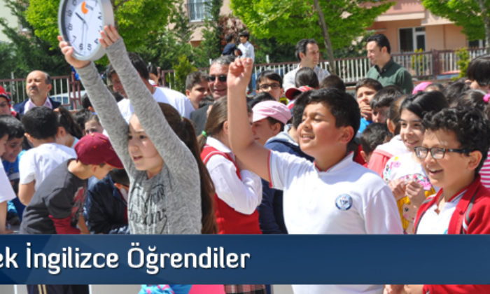 Eğlenerek İngilizce Öğrendiler