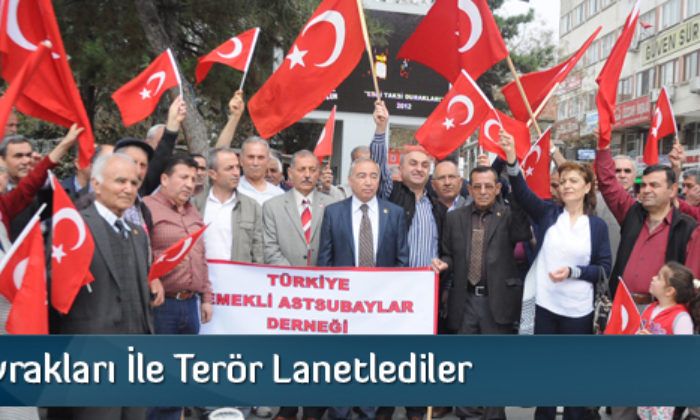 Emekli Astsubaylar Terörü Lanetledi