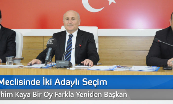 İl Genel Meclisinin Başkanı Bir Oyla Belirlendi