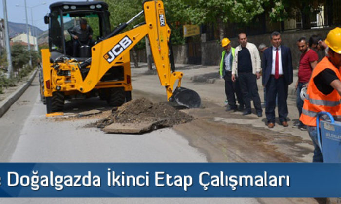 İskilip’te Doğalgazda İkinci Etap Çalışmaları