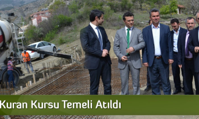 İskilip’te Kuran Kursu Temeli Atıldı