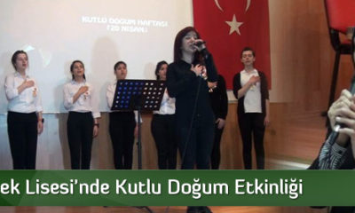 Kız Meslek Lisesi’nde Kutlu Doğum Etkinliği