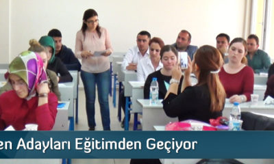 Öğretmen Adayları Eğitimden Geçiyor