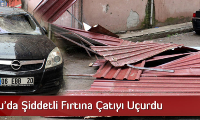 Rüzgar Özel İdare Binasının Çatısını Uçurdu