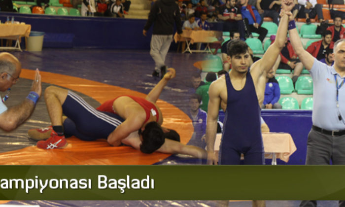Türkiye Güreş Şampiyonası Başladı