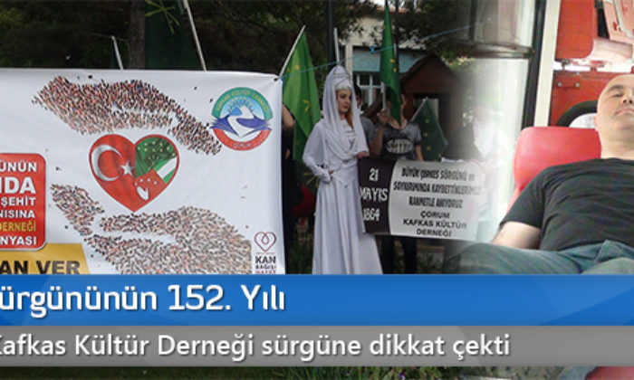 Çerkez Sürgününün 152. Yılı