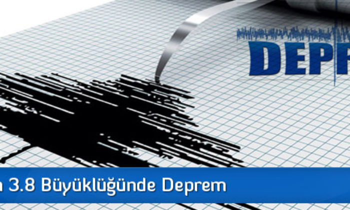 Çorum’da 3.8 Büyüklüğünde Deprem
