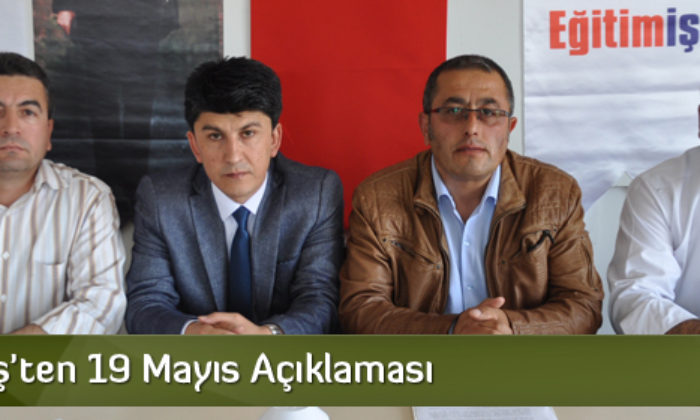 Eğitim İş’ten 19 Mayıs Açıklaması