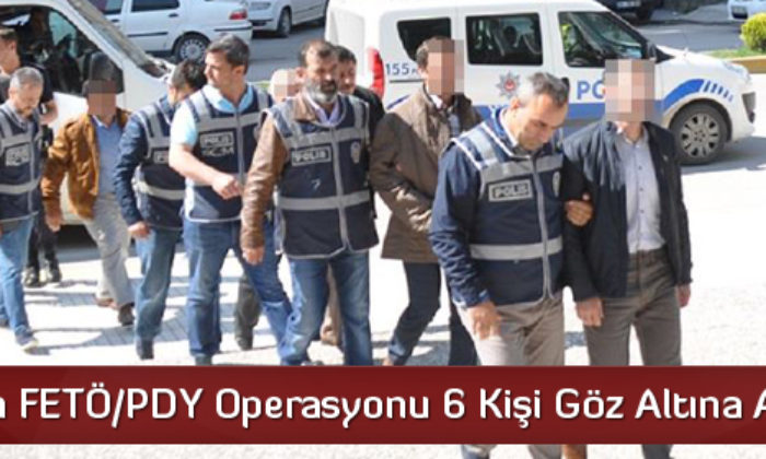 Çorum’da FETÖ/PDY Operasyonu