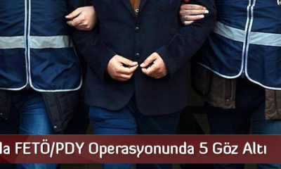 Çorum’da FETÖ/PDY Operasyonu