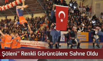 “Gençlik Şöleni” Renkli Görüntülere Sahne Oldu