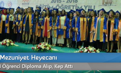 HİTİT’te Mezuniyet Heyecanı