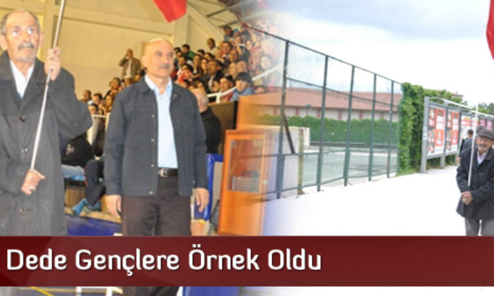 Hüseyin Dede Gençlere Örnek Oldu