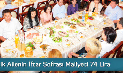 Ramazanda Dört Kişilik Bir Ailenin İftar Maliyeti Ne Kadar?