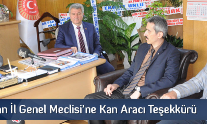 Kızılay’dan Kaya’ya Araç İçin Teşekkür