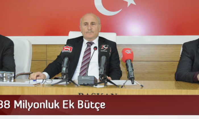 Meclise 38 Milyonluk Ek Bütçe