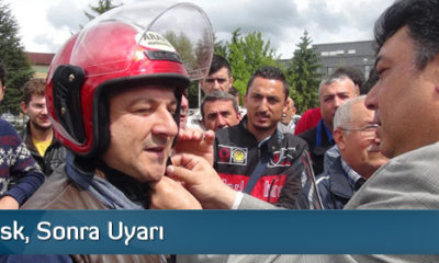 Önce Uyarı Sonra Kask