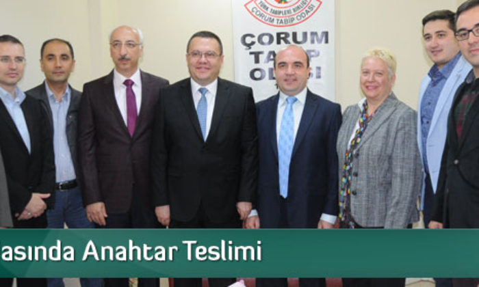 Tabip Odası’nda Devir Teslim