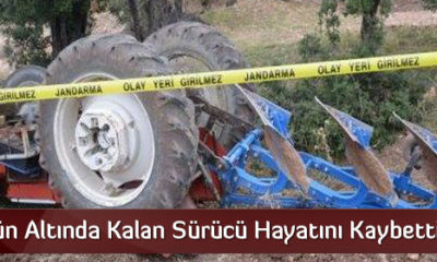 Traktör Devrildi, 1 Kişi Öldü