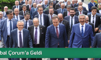 Bakan Ağbal Çorum’a Geldi