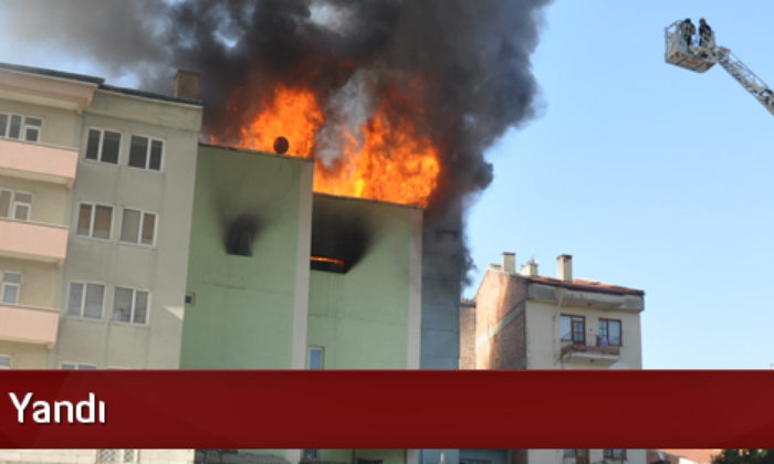 Çorum’da Yangın Paniği