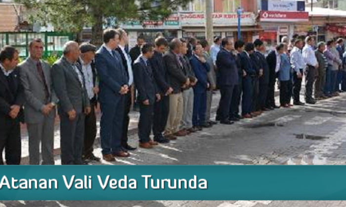 Çorum’a Atanan Vali Veda Turunda