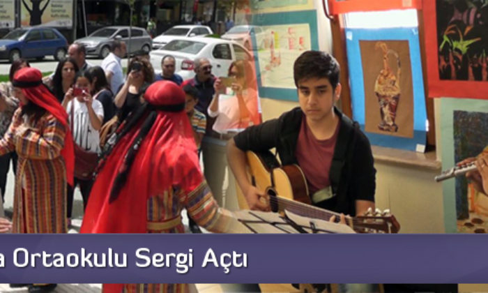 Karşıyaka Ortaokulu Sergi Açtı