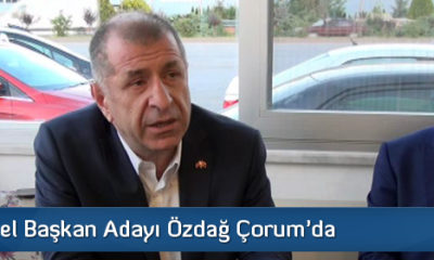 Ümit Özdağ Çorum’da