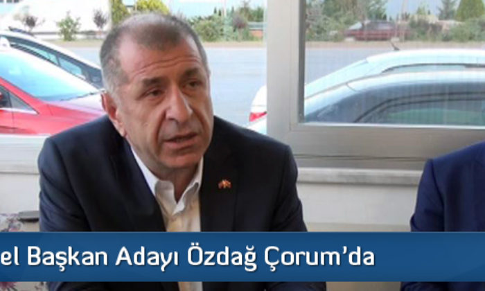 Ümit Özdağ Çorum’da
