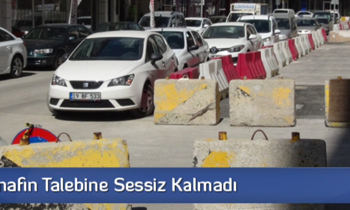 Valilik Esnafın Talebine Sessiz Kalmadı