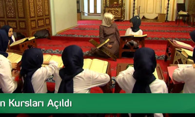 Yaz Kur’an Kursları Açıldı