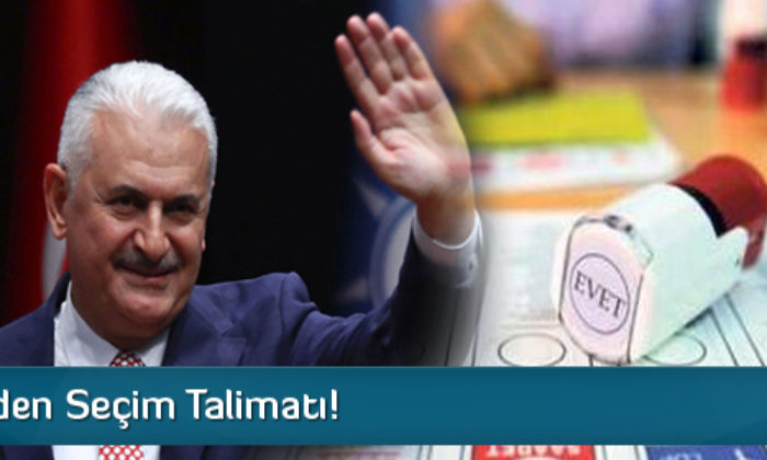 AK Parti’den Seçim Talimatı!