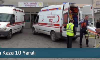 Çorum’da Kaza 10 Yaralı