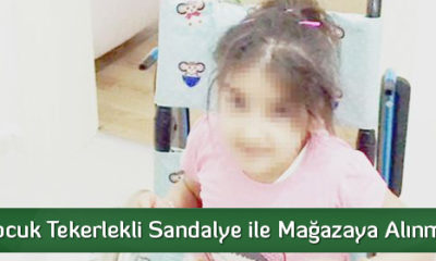 Engelli Çocuk Mağazaya Alınmadı !