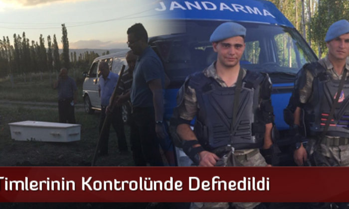 Jandarma Önlemleri Altında Cenaze
