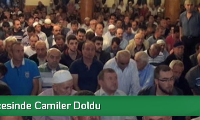 Kadir Gecesinde Camiler Doldu
