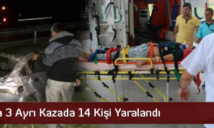 Bayram Tatilinde Yollarda Yine Kaza Var