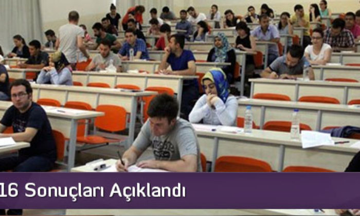 2016 KPSS Sonuçları Açıklandı