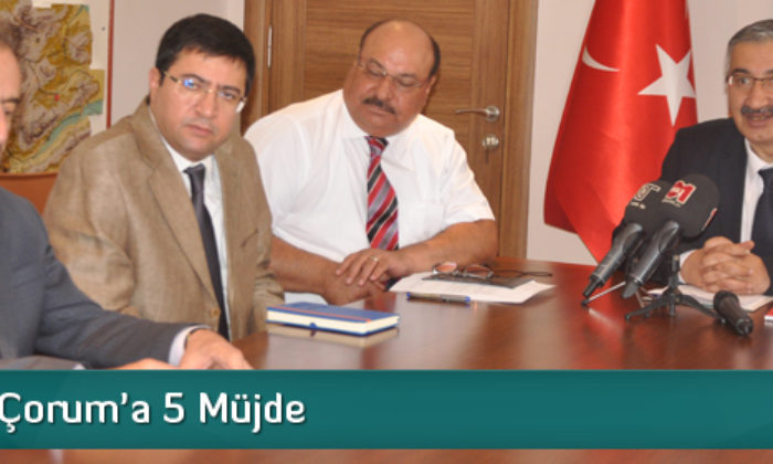 OKA’dan Çorum’a 5 Müjde